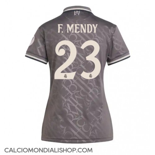 Maglie da calcio Real Madrid Ferland Mendy #23 Terza Maglia Femminile 2024-25 Manica Corta